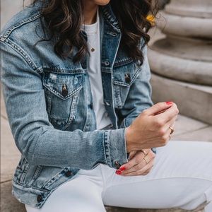 ABLE Merly Denim Jacket Sz XXL